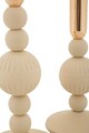 Set 2 suporturi de lumanare Aster, Mauro Ferretti, 10x20 cm, 10x25.5 cm, fier, crem/auriu