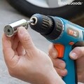 Cheie tubulara universala cu accesorii, Uniscrew InnovaGoods, Ø2.5x5 cm