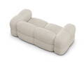 Canapea 3 locuri, Loretto, Cosmopolitan Design, 210x100x68 cm, tesatura structurata, bej
