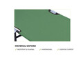 Sezlong cu parasolar Heinner, 186x55x24 cm, otel/textil, verde