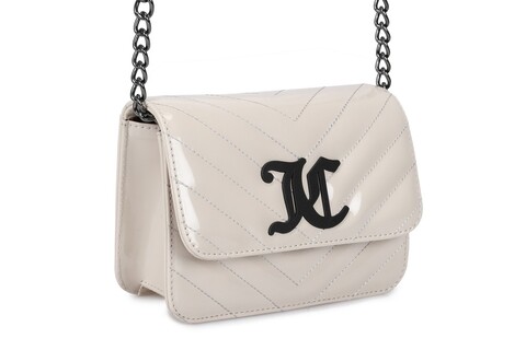 Geanta juicy couture 218, 20x7x15 cm, piele ecologica, bej