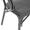 Bancheta pentru exterior, Café, 130 x 57 x 83 cm, negru