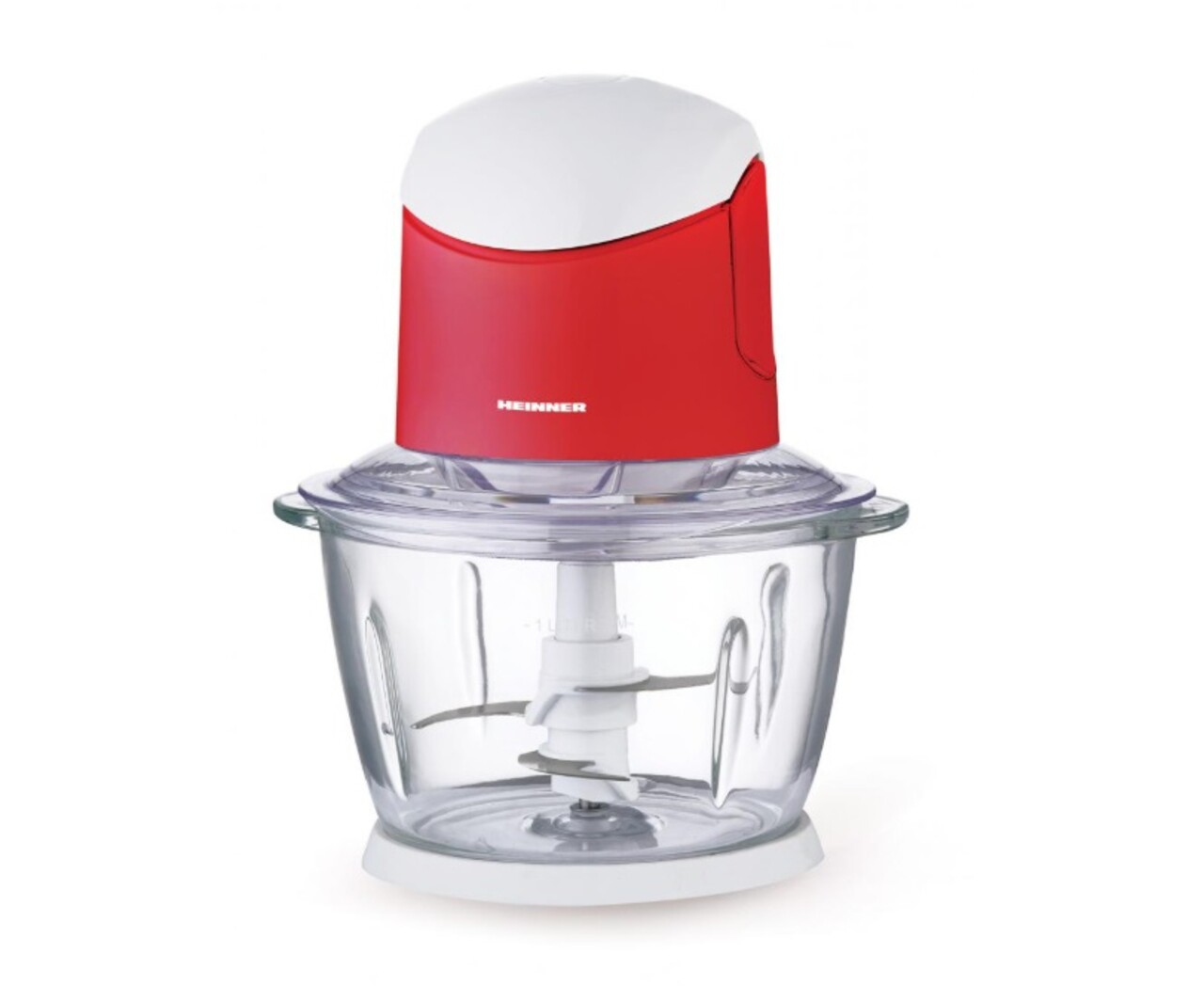 Tocator legume Chelsye 1/0, Heinner, 500W, 1L, rosu/alb - 2 | YEO