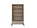 Set mobilier living, Puqa Design, Ponuse, PAL, Stejar Safir / Alb