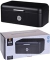 Cutie de paine Urban Kirchen, 42x16x22 cm, metal, negru