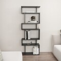 Corp biblioteca, Colman, Bates, 60x19.6x160 cm, PAL, Antracit
