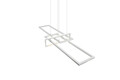 Lustra Salinas, TRIO, 110x40x150 cm, 34W, 1x SMD, metal, alb mat