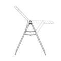 Uscator de rufe, Brabantia, Hangon Metallic, 20 m capacitate de uscare, otel, gri metalizat