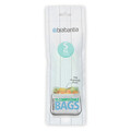 Set 10 saci de gunoi, Brabantia, PerfectFit Sort&Go, marimea S, 6 L, nailon, verde