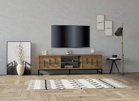 Comoda tv, puqa design, shape, 160x50x40 cm, pal, nuc