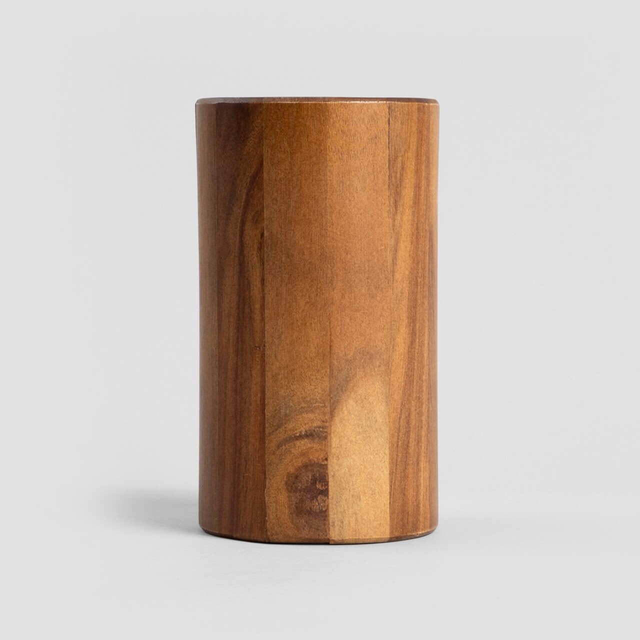 Suport pentru cutite Mooka, Homla, 13x22.5 cm, lemn/plastic, maro - imagine 2