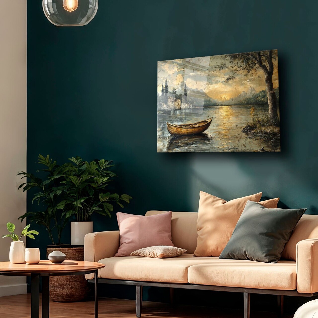 Tablou decorativ, Camtbl-010, 50 x 70 cm, Multicolor - view 3