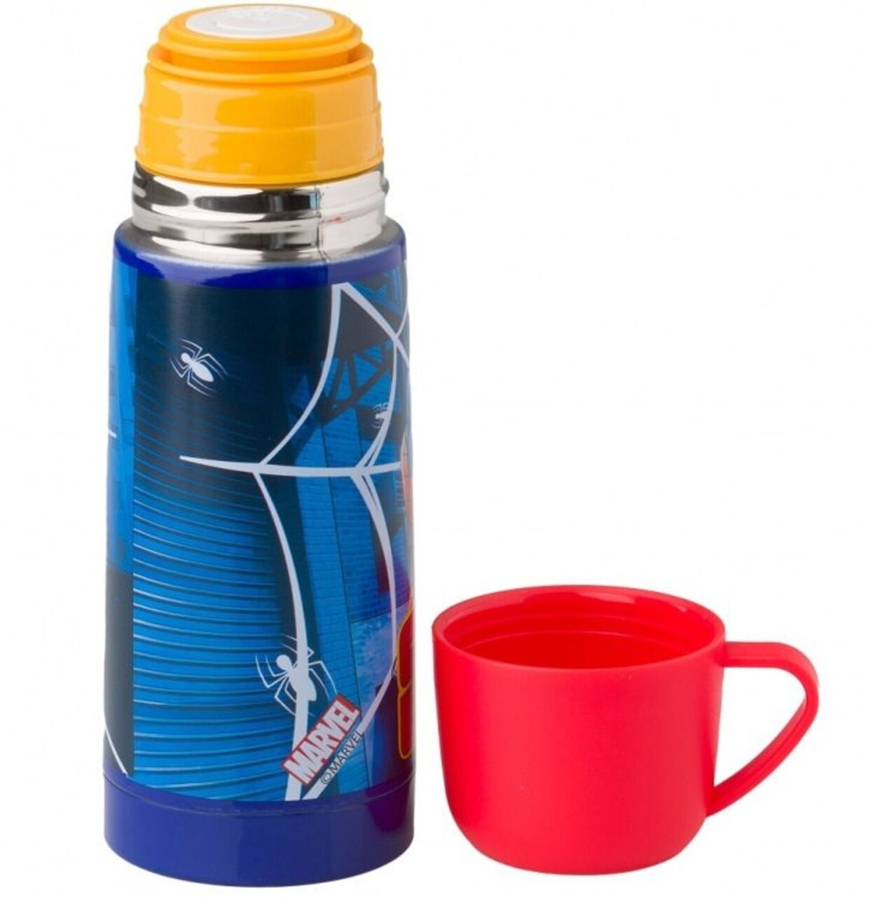 Termos Spiderman, Marvel, 320 Ml, Inox, Albastru