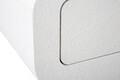 Consola Venus, Mauro Ferretti, 110x40x80 cm, MDF/fier, alb/auriu