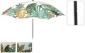 Umbrela pentru plaja Leaves, 180x215 cm, multicolor