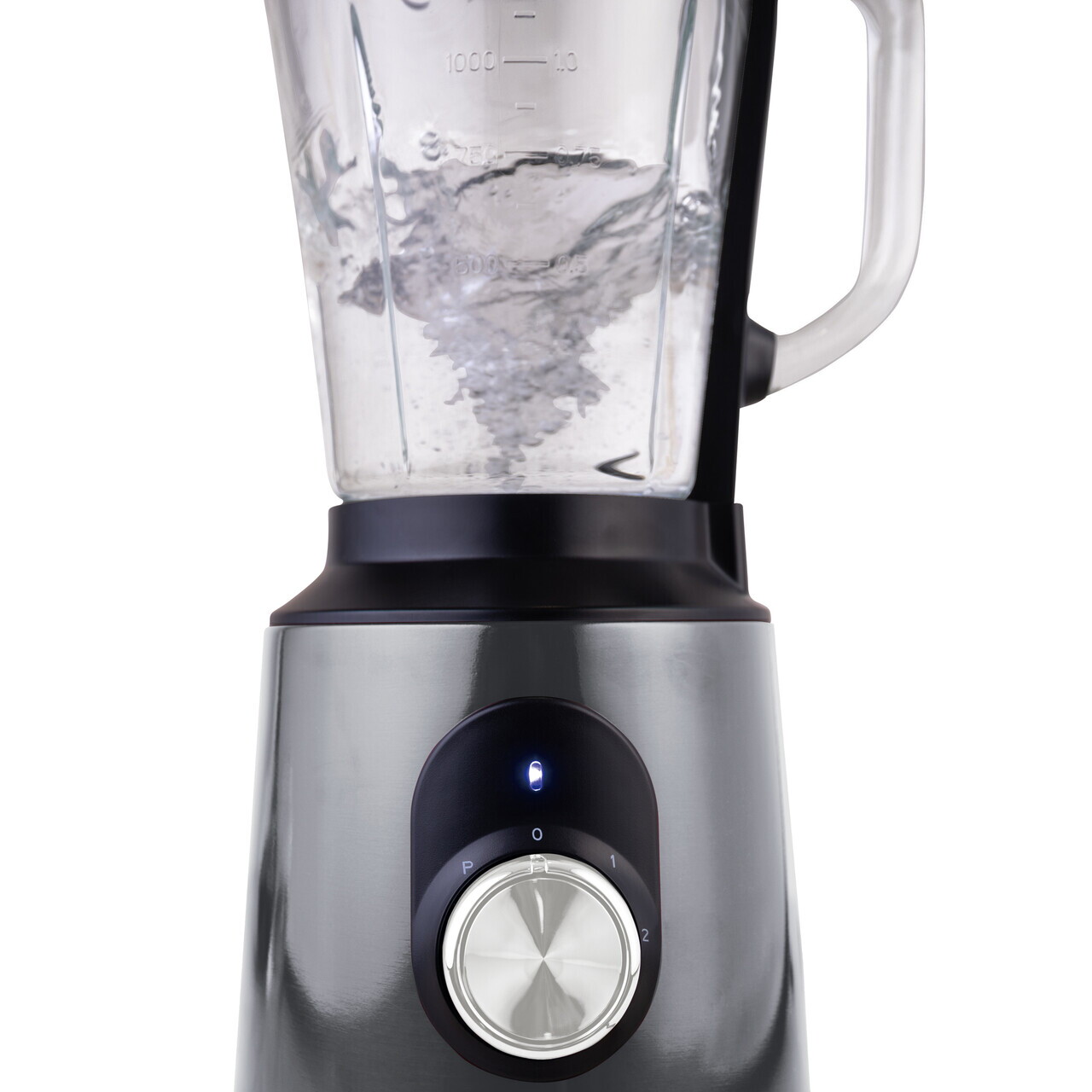 Blender de masa Berlinger Haus, Carbon Pro, 1000W, 1.5 L, inox/sticla/plastic, gri inchis/transparent - imagine 3