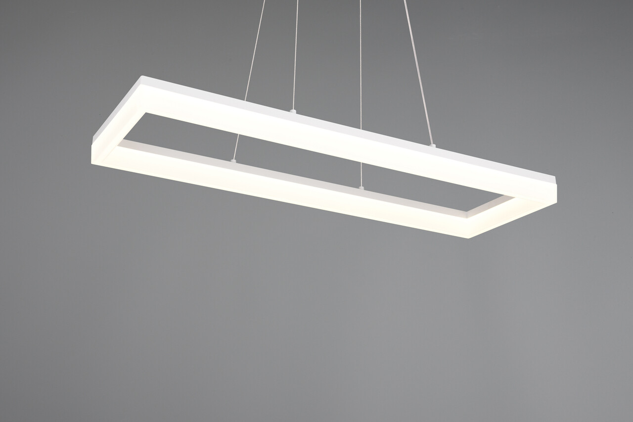 Lustra Camino, RL, 70x20x150 cm, 27W, 1x SMD LED, plastic, alb mat