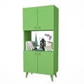 Bufet RF.110.001.004, Gauge Concept, 60x32x135 cm, PAL, verde deschis