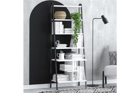 Corp biblioteca, Elegance, Bruno, Alb/Negru
