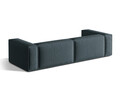 Canapea 5 locuri, Nuria-215, Micadoni Home, 290x110x72 cm, tesatura structurata chenille, petrol inchis