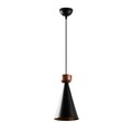 Lustra, Tatum, 584TTM1132, Metal, Negru/Cupru
