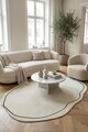 Covor, CLR-0000435-013, 180x280 cm, Poliester, Alb