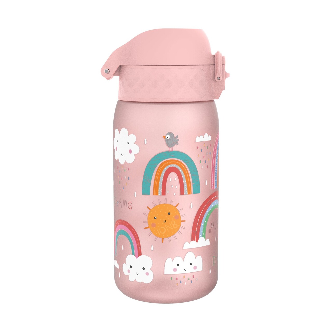 Sticla apa pentru copii, recyclon, 350ml, Rainbows - Ion8 - imagine 4