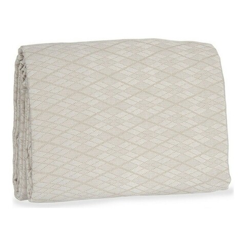 Cuvertura de pat Rhombus Quilt, Gift Decor, 180 x 260 cm, amestec bumbac, bej 180 imagine 2022