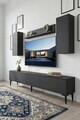 Comoda TV, Hanah Home, Didema 180, 180x40.5x30 cm, Antracit
