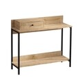 Comoda, Emerald, Alix, 100 x 87 x 35 cm, pal melaminat, stejar/negru
