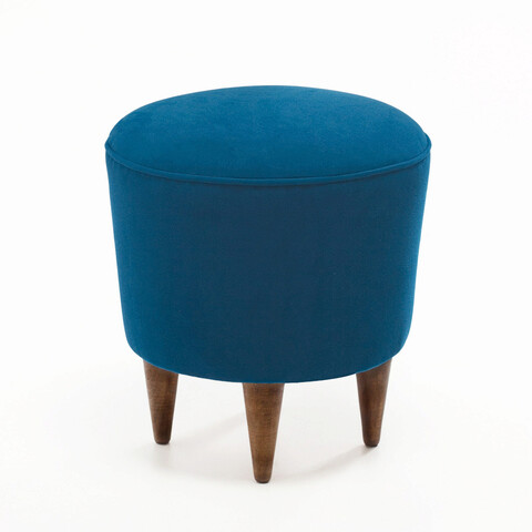 Bancheta, balcab home, 825blc1224, lemn de fag / mdf, albastru