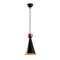 Lustra, Tatum, 584TTM1132, Metal, Negru/Cupru