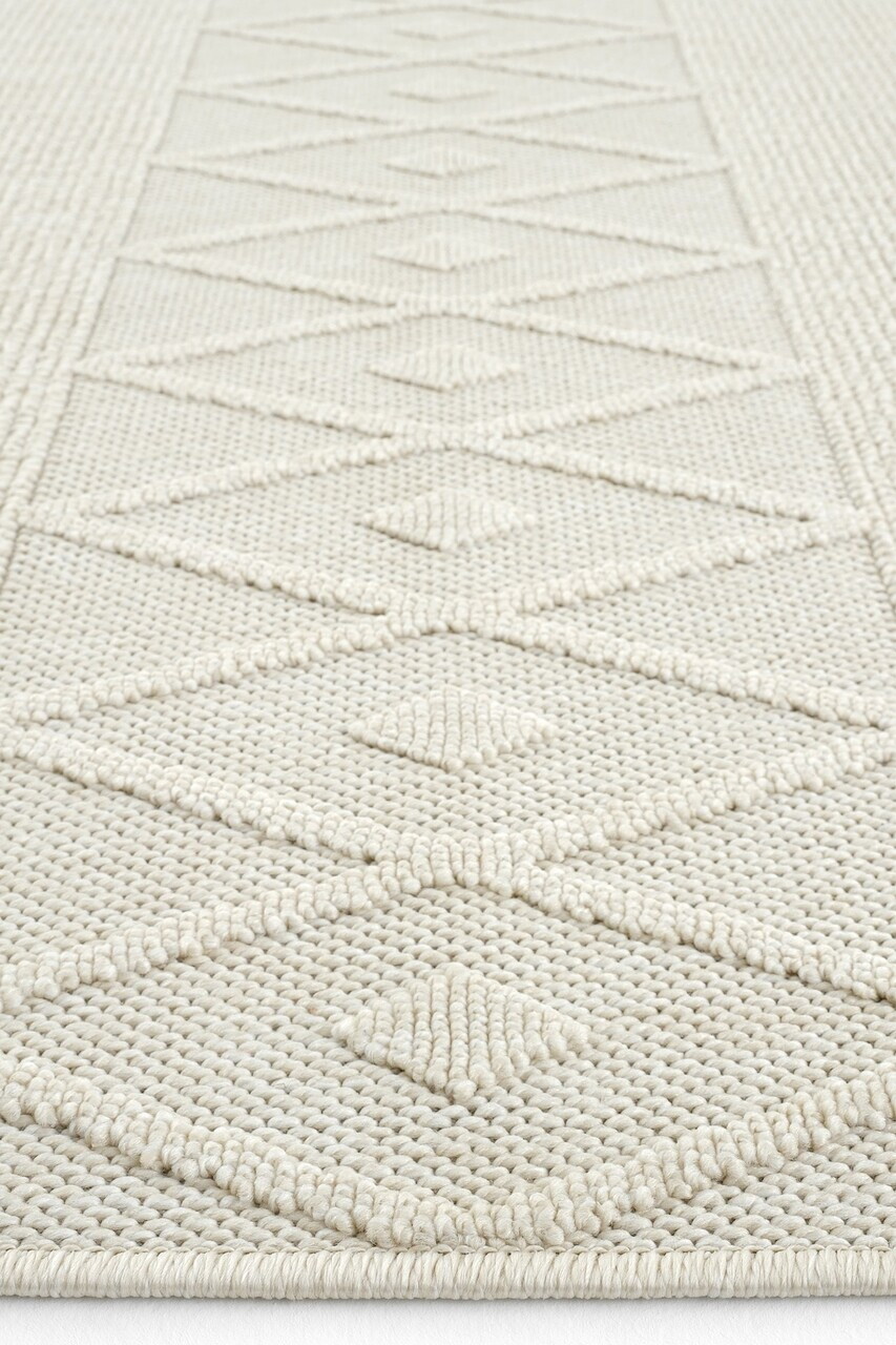 Covor, Hasir 620, 120x180 cm, 90% POLIPROPILENĂ/10% IUȚĂ, Crem — imaginea 2