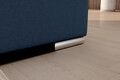 Coltar extensibil dreapta 3 locuri ELTAP, RT-40GO, Sado, 272x192x95 cm, lemn/poliester, albastru