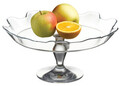 Suport tort cu marginea in sus Splash, Pasabahce, 32x15 cm, sticla, transparent