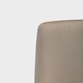 Scaun Logan, Homla, 59x47x93 cm, MDF/metal/ catifea din poliester, bej inchis