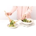 Set 2 ustensile salata, Brabantia, Profile, 30.4x7x2.5 cm, lemn, natural