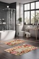Set covorase de baie, Cartwright, CT-5211, Poliester, Multicolor