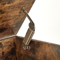 Bancheta cu spatiu depozitare, Vasagle, 100x40x46 cm, PAL, maro rustic
