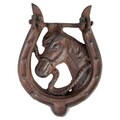 Ciocanitor pentru usa, Esschert, Horseshoe, 2.9 x 11.7 x 16 cm, fier forjat