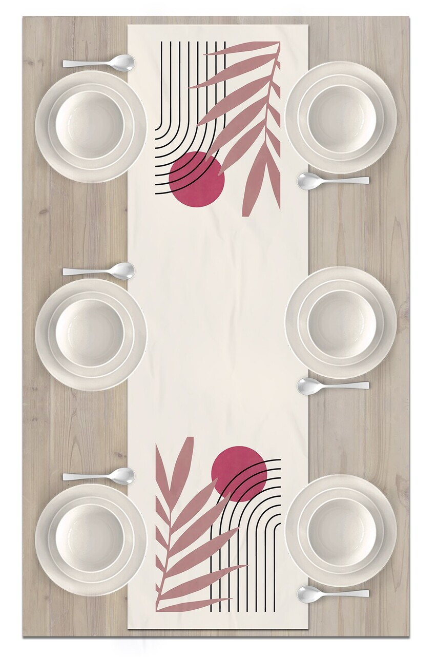 Traversa de masa, Artrunmin-173, 40x135 cm, Poliester, Multicolor — imaginea 2