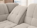 Coltar extensibil stanga 3 locuri ELTAP, LT-22IN, Sado, 272x192x95 cm, lemn/poliester, bej deschis