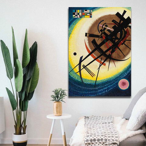 Tablou decorativ, 70100kandinsky031, canvas , lemn, multicolor