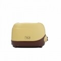 Prajitor de pâine Vintage Cream Jocca, 600-700W, 16 x 18 x 26 cm, galben/maro