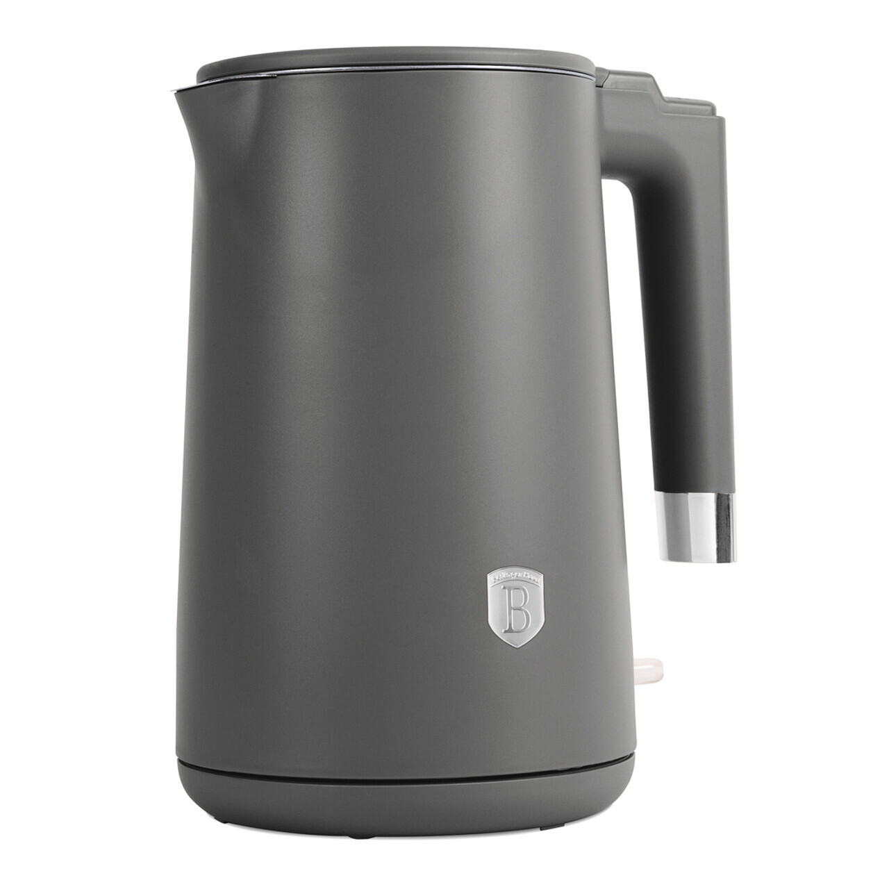 Ceainic electric cu pereti dubli Berlinger Haus, Anthracite, 1.7 L, plastic/inox, antracit mat - imagine 6