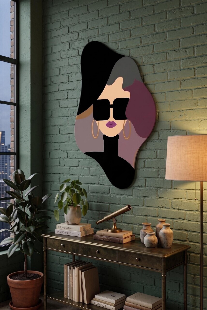 Tablou decorativ, ART3DCNCMDL4, Imprimare digitala, Multicolor — imaginea 2