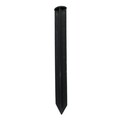 KIT bordura gazon artificial: 8 bucati bordura + 16 bucati cuie de fixare bordura Nortene, Decorino, negru