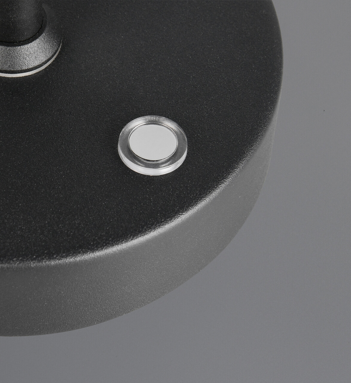 Lampa de masa Moreno, RL, 14x11x65 cm, 3W, 1x SMD, metal, negru mat