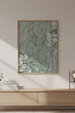 Tablou decorativ, Huhu728, Lemn masiv, Multicolor