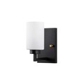 Aplica de perete, Fulgor, 942FLG2199, Metal, Alb/Negru